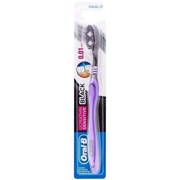 Oral-B Ultrathin Sensitive Brosse à dents extra souple noire Oral-B Ultrathin Sensitive Brosse à dents extra souple noire