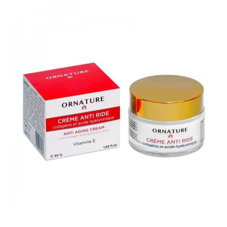 Ornature Crème anti-rides acide hyaluronique 50 g