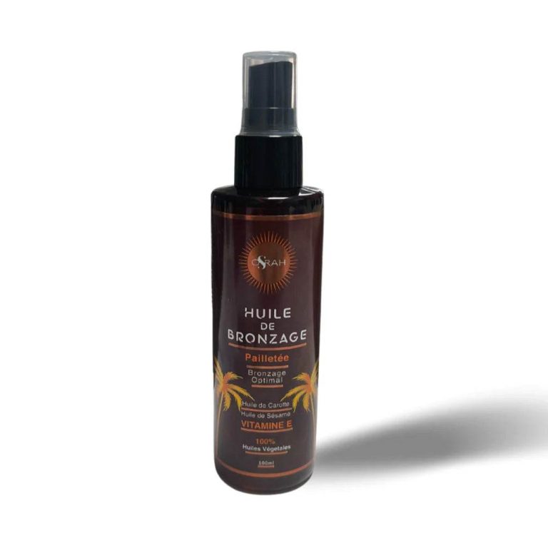 Osrah Huile de bronzage pailletée 200 ml