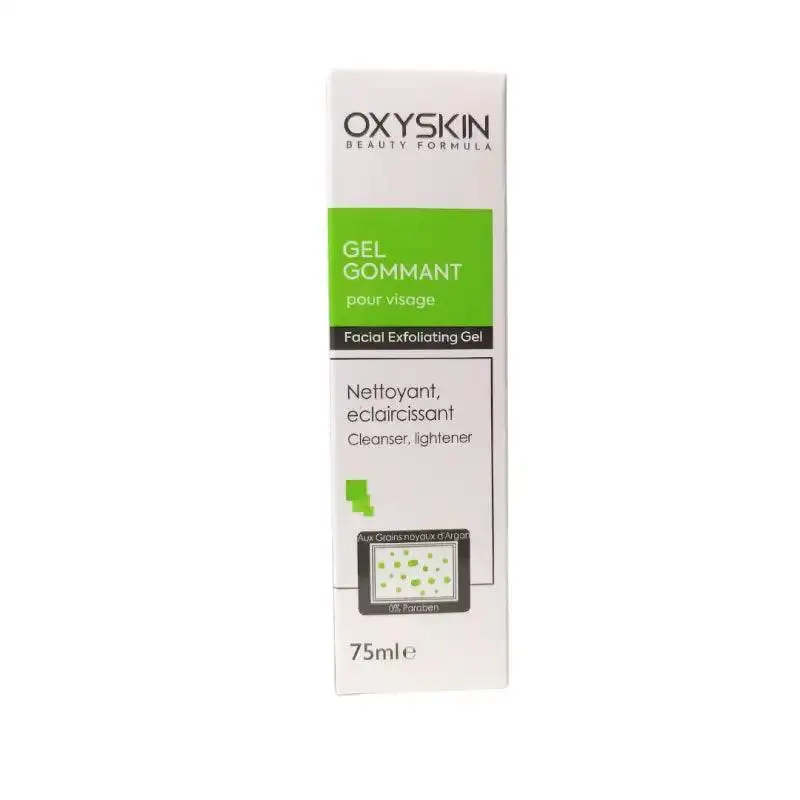 Oxyskin Gel gommant visage nettoyant éclaircissant 75 ml Oxyskin Gel gommant visage nettoyant éclaircissant 75 ml