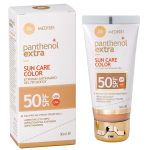 Panthenol Extra Sun Care Gel teinté visage SPF50 50 ml