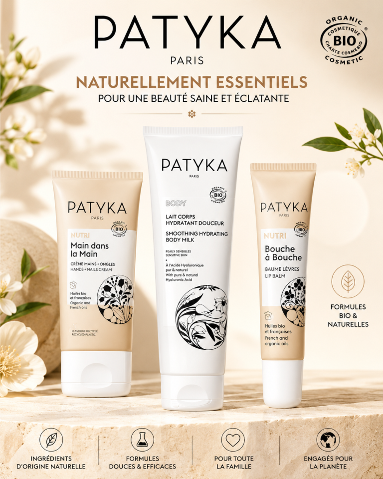 Patyka Coffret Hydratation Lait corps + Nutri-Mains + Nutri-Bouche