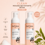 Patyka Duo Mousse nettoyante Détox 2 x 150 ml
