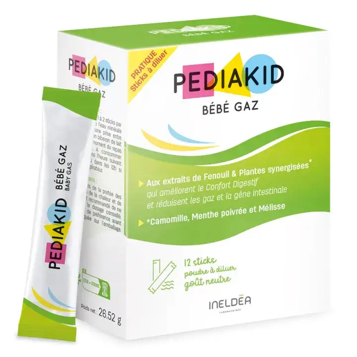 Pediakid Bébé Gaz sirop coliques et ballonnements Pediakid Bébé Gaz sirop coliques et ballonnements