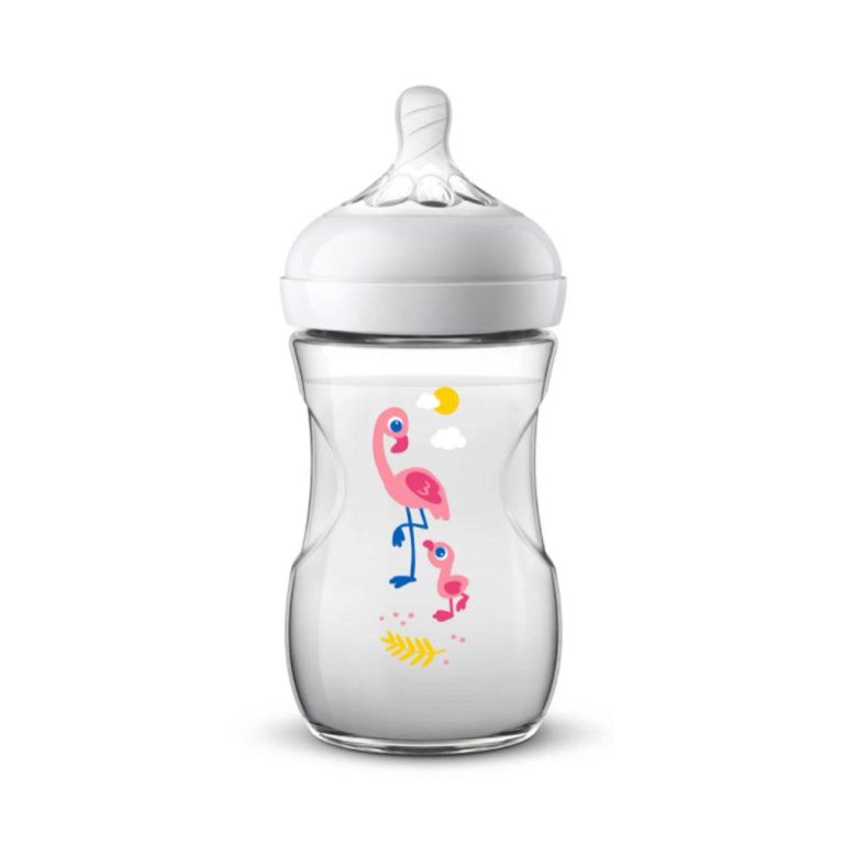 Philips Avent Biberon Natural Flamant 260 ml 1 mois+ SCF070/21