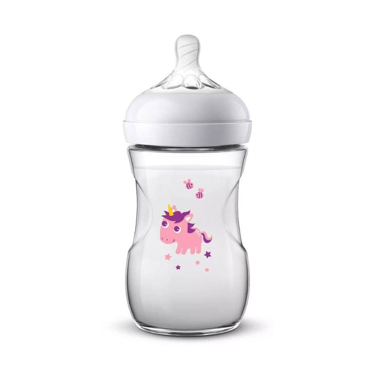 Philips Avent Biberon Natural Licorne 260 ml 1 mois+ SCF070/25