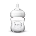 Philips Avent Natural Biberon en verre 120 ml 0 mois+ SCF051/17