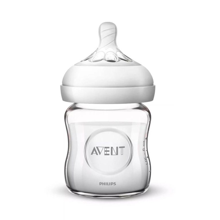 Philips Avent Natural Biberon en verre 120 ml 0 mois+ SCF051/17