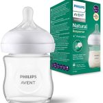 Philips Avent Natural Response Biberon en verre 125 ml 0 mois+