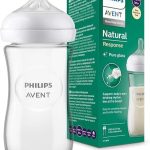 Philips Avent Natural Response Biberon en verre 260 ml 1 mois+
