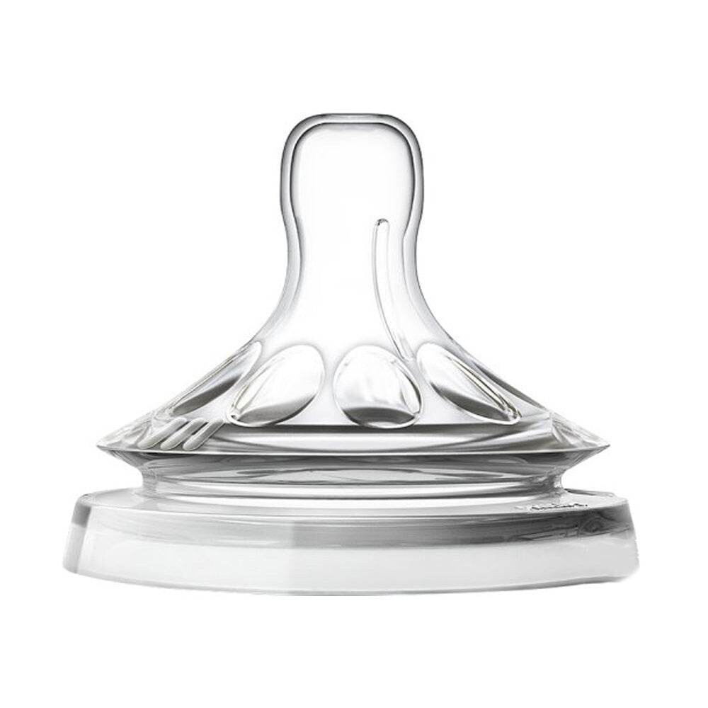 Philips Avent Tétines Natural débit variable 3 mois+ Lot de 2 SCF045/27