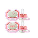 Philips Avent Ultra Air Night Sucettes 6-18 mois Fille SCF376/22