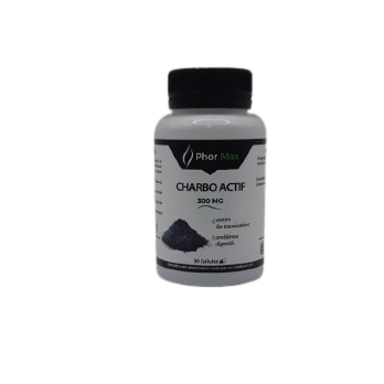 Phormax Charbon actif 30 gélules Phormax Charbon actif 30 gélules