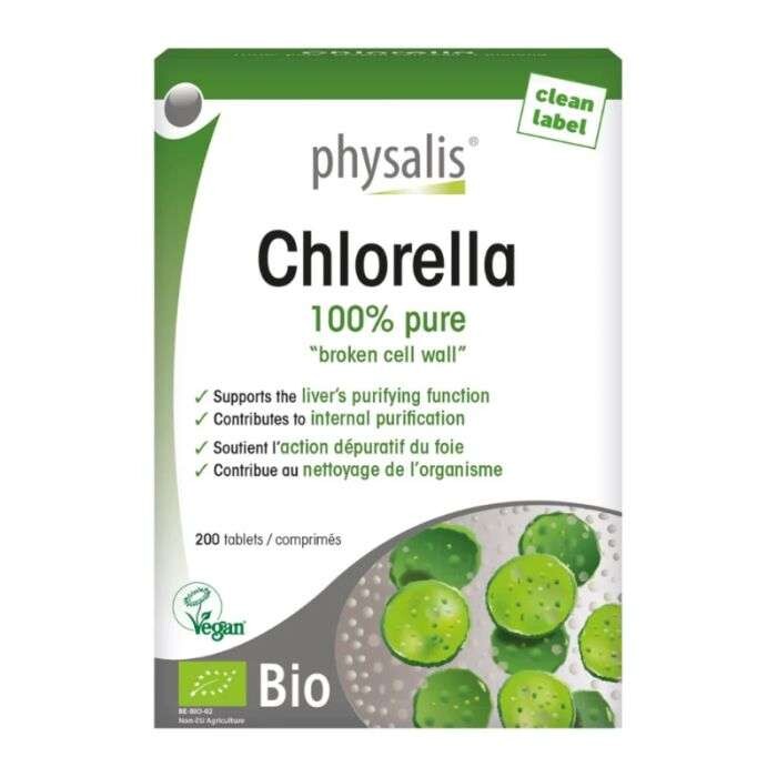 Physalis Chlorella 200 comprimés Physalis Chlorella 200 comprimés