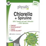Physalis Chlorella + Spirulina Bio 200 comprimés
