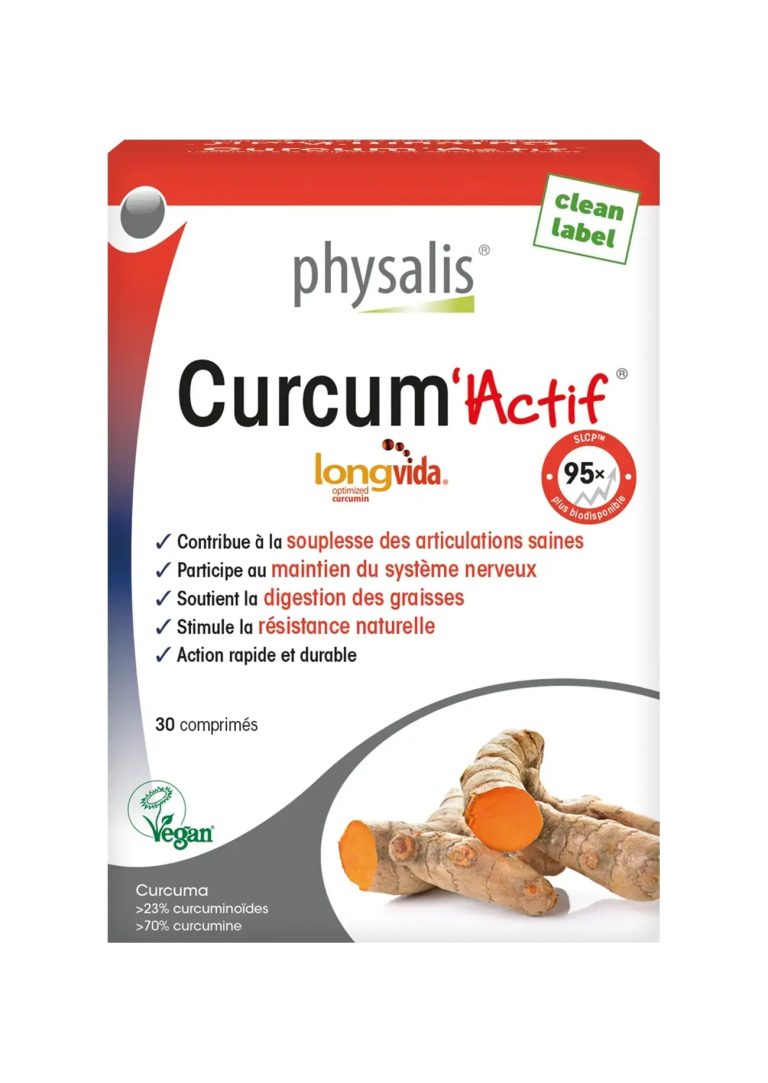 Physalis Curcum'Actif 30 comprimés