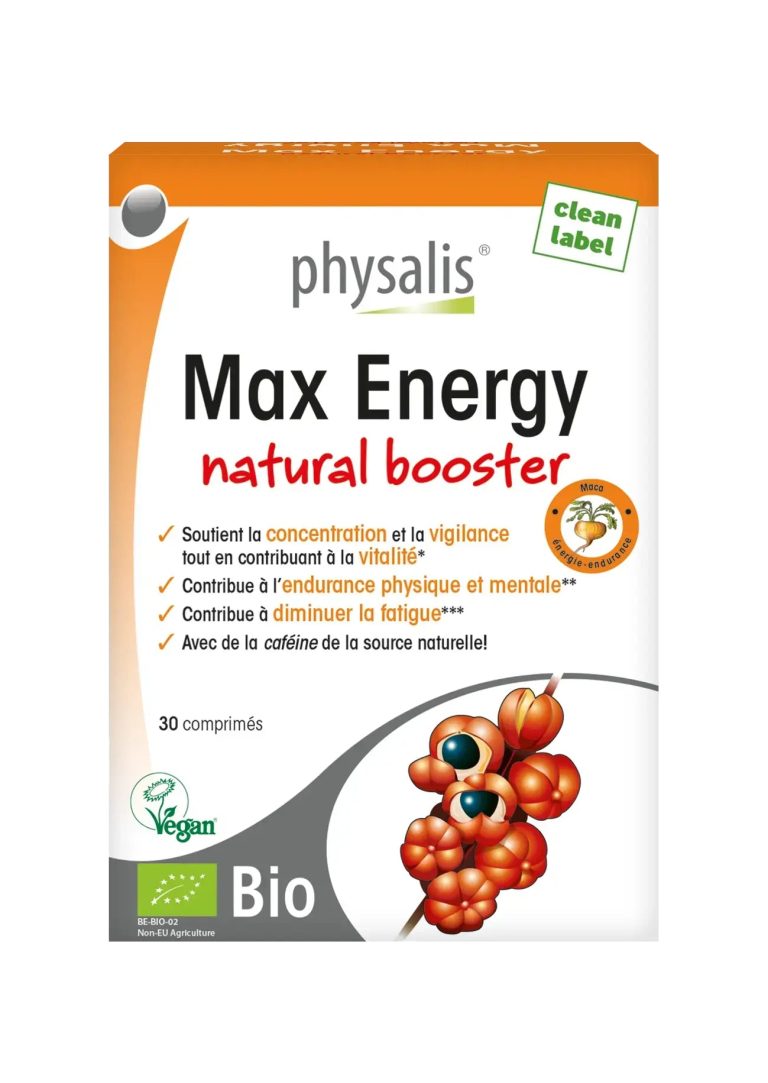 Physalis Max Energy Bio 30 comprimés
