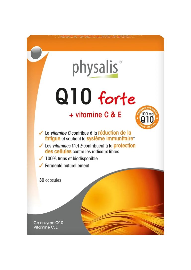 Physalis Q10 Forte + Vitamine C & E 30 gélules