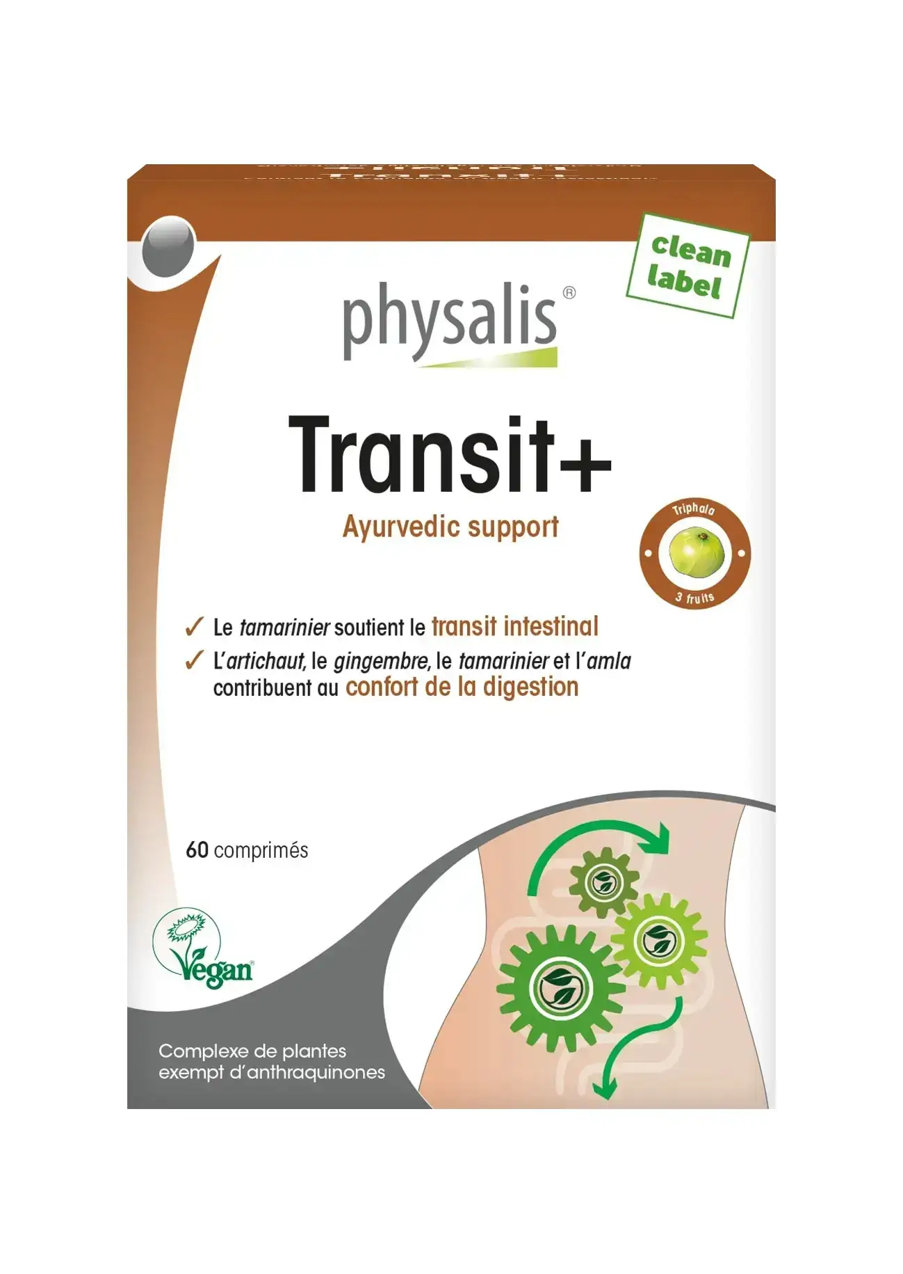 Physalis Transit+ Bio 60 comprimés Physalis Transit+ Bio 60 comprimés