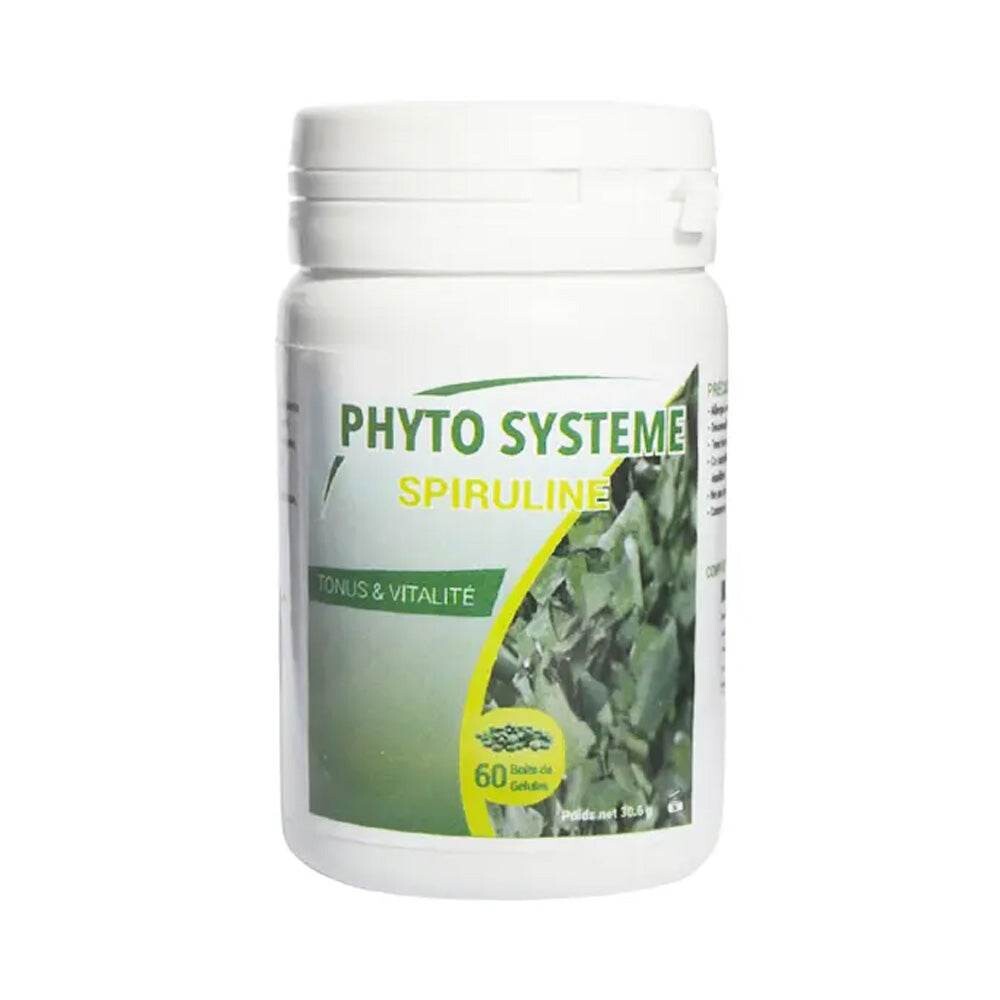 Phyto Système Spiruline 60 gélules Phyto Système Spiruline 60 gélules