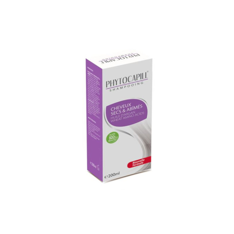 Phytocapil Shampooing cheveux secs et abîmés à l'huile de jojoba 200 ml