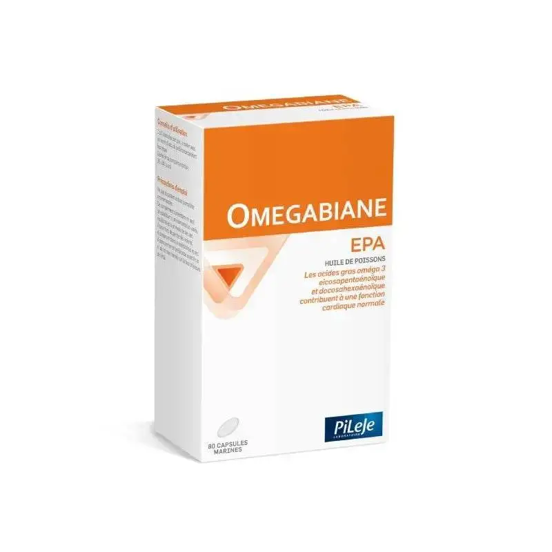 PiLeJe Omegabiane EPA 80 capsules PiLeJe Omegabiane EPA 80 capsules