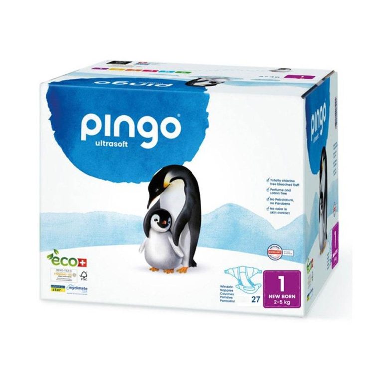 Pingo Couches écologiques Newborn taille 1 2-5 kg