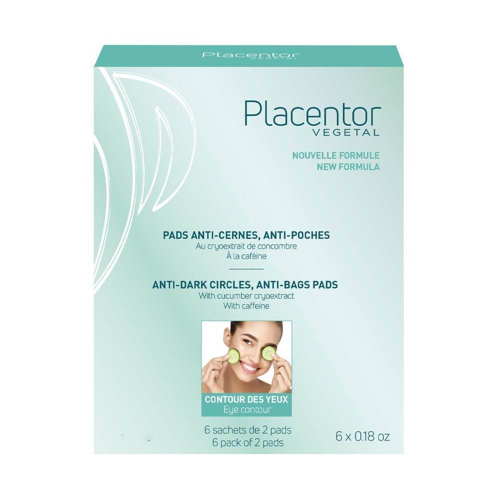 Placentor Pads anti-cernes anti-poches 6 x 3 g Placentor Pads anti-cernes anti-poches 6 x 3 g