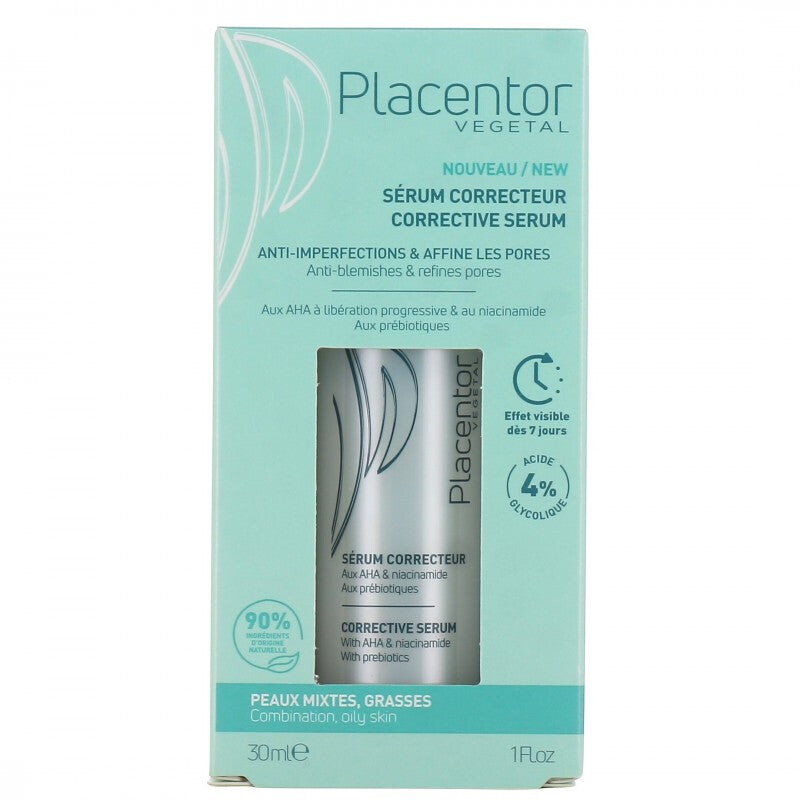 Placentor Sérum correcteur anti-imperfections 30 ml Placentor Sérum correcteur anti-imperfections 30 ml