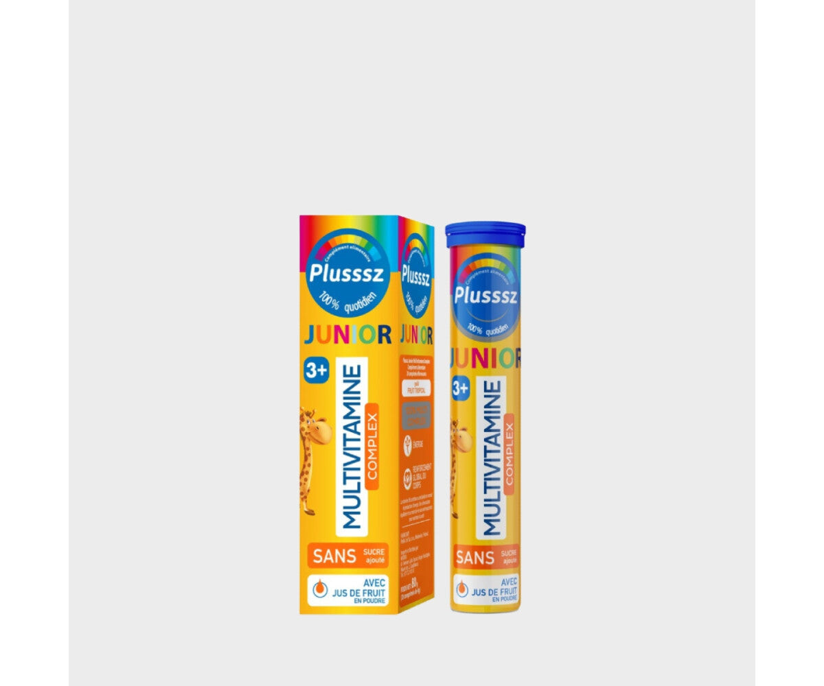Plusssz Multivitamine Junior 20 comprimés Plusssz Multivitamine Junior 20 comprimés