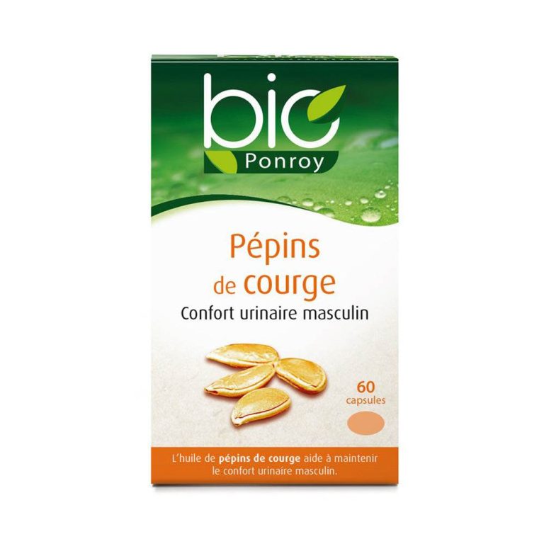 Ponroy Bio Pépins de courge 60 capsules