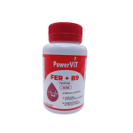 Powervit Fer + B9 14 mg 30 gélules