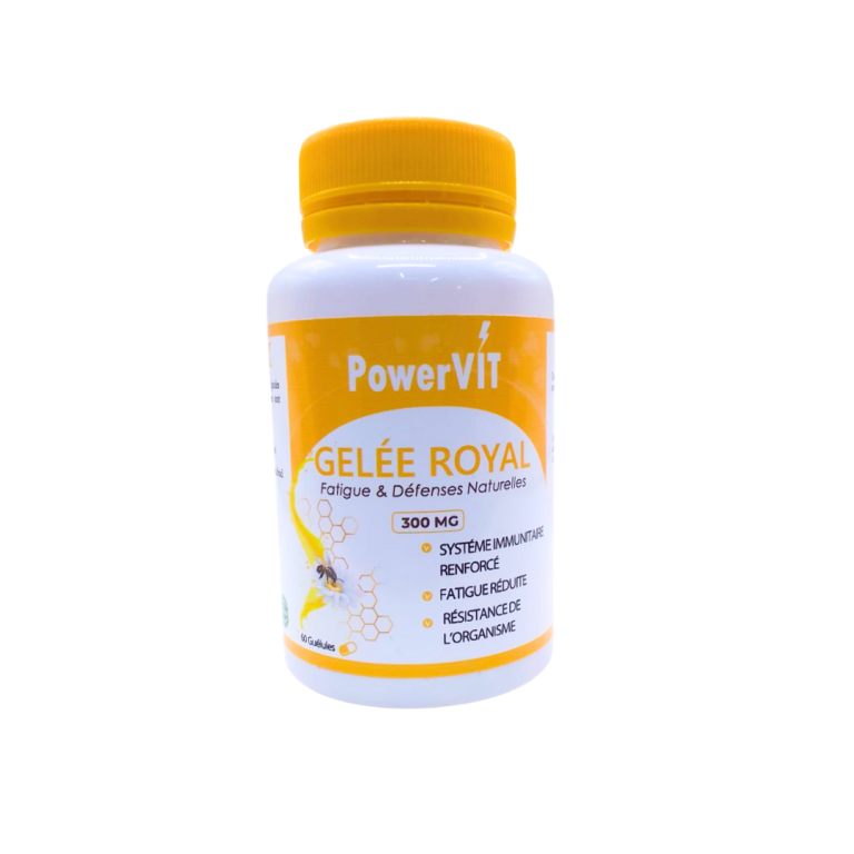 Powervit Gelée royale 300 mg 60 gélules