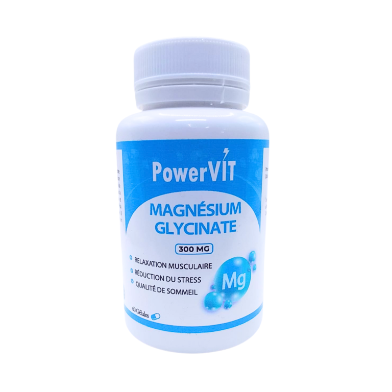 Powervit Magnésium glycinate 300 mg 60 gélules