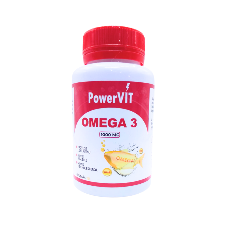 Powervit Oméga-3 1000 mg 60 capsules