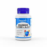 Powervit Sélénium & Zinc + ACE 60 gélules