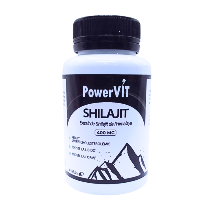 Powervit Shilajit 400 mg 30 gélules