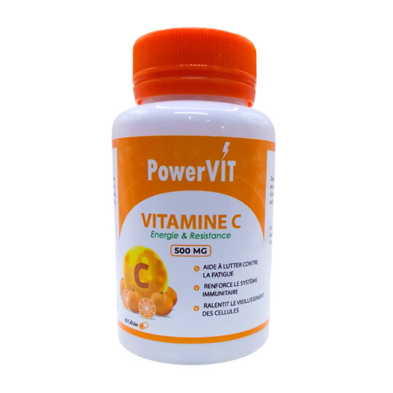 Powervit Vitamine C 500 mg 60 gélules