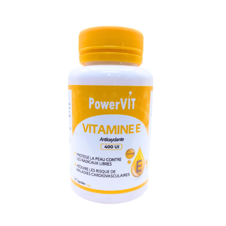 Powervit Vitamine E 400 UI 30 capsules