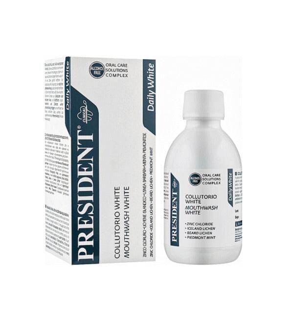 President Bain de bouche White 200 ml President Bain de bouche White 200 ml