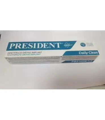 President Ortho-Implant Daily Clean Dentifrice 75 ml President Ortho-Implant Daily Clean Dentifrice 75 ml