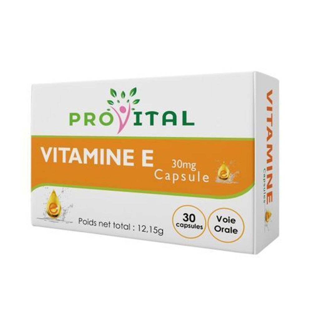 Provital Vitamine E 30 capsules Provital Vitamine E 30 capsules