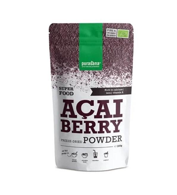 Purasana Poudre de baie d'açaï 100 g Purasana Poudre de baie d'açaï 100 g