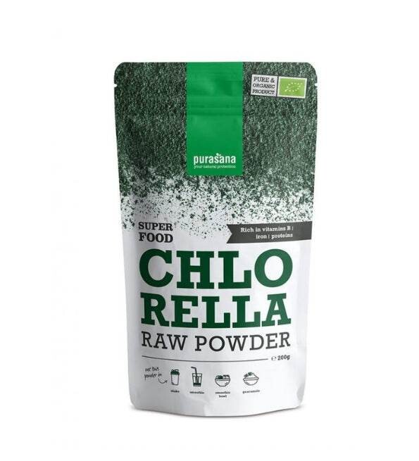 Purasana Poudre de chlorella 200 g Purasana Poudre de chlorella 200 g
