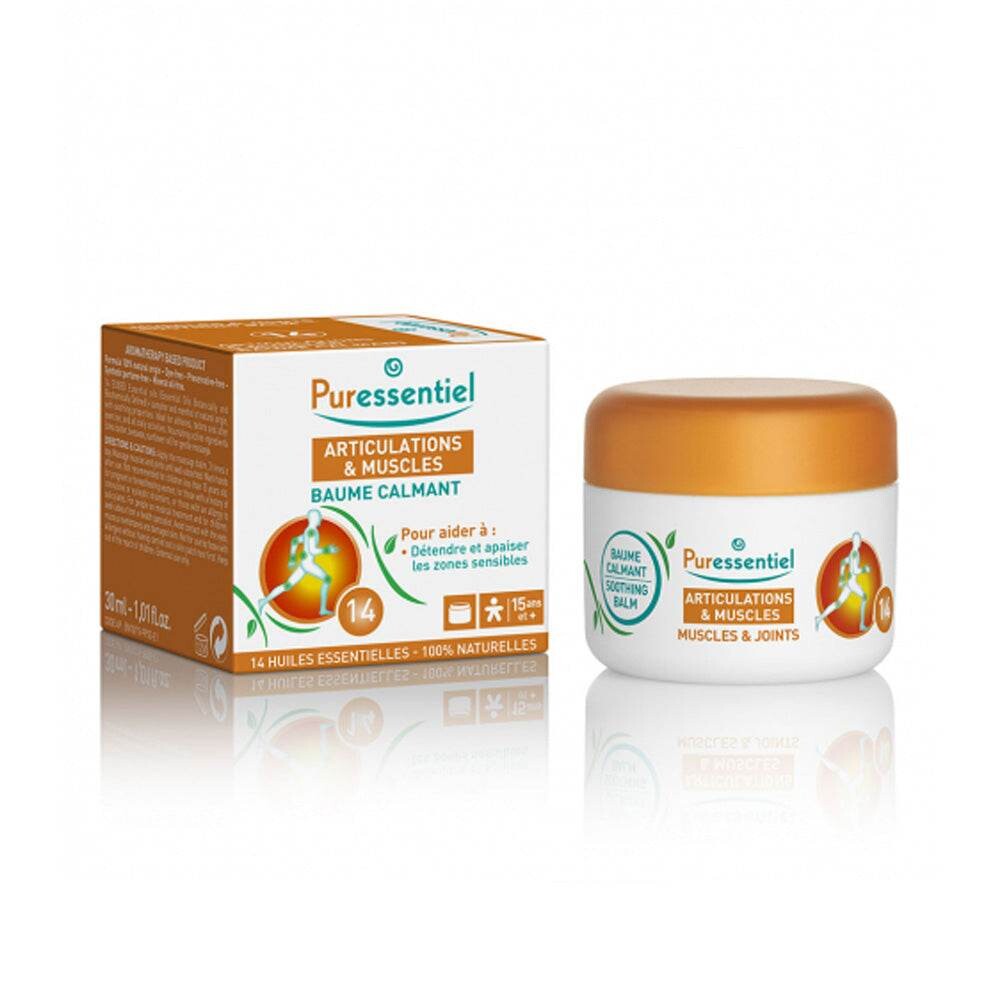 Puressentiel Articulations & Muscles Baume calmant 41 huiles essentielles 30 ml Puressentiel Articulations & Muscles Baume calmant 41 huiles essentielles 30 ml