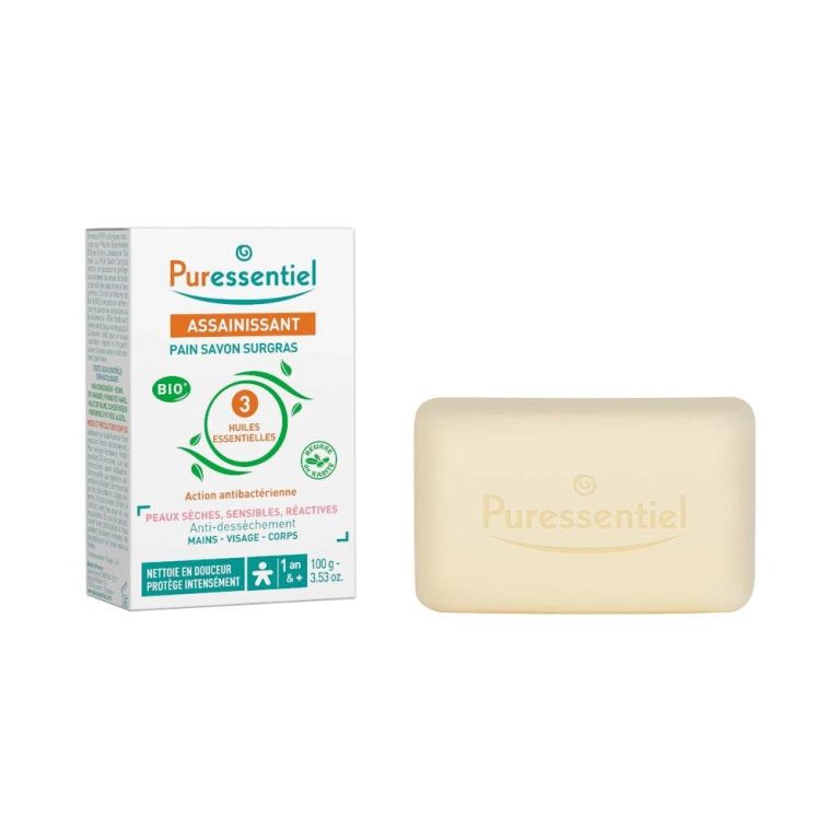 Puressentiel Assainissant Pain de savon surgras 100 g