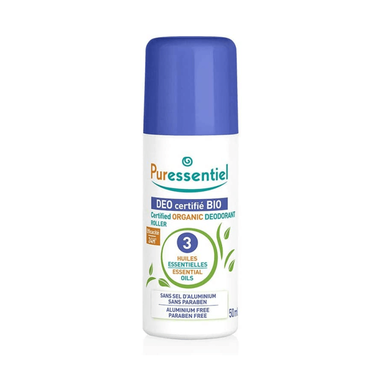 Puressentiel Déodorant roll-on bio 50 ml