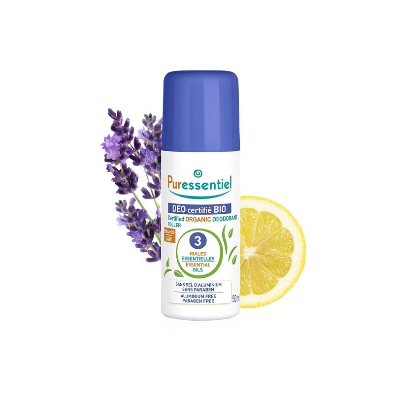 Puressentiel Déodorant roller BIO 50 ml Puressentiel Déodorant roller BIO 50 ml
