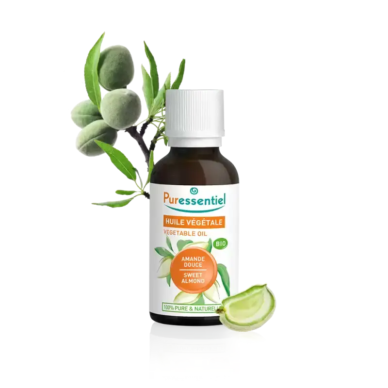 Puressentiel Huile végétale Amande douce BIO 50 ml Puressentiel Huile végétale Amande douce BIO 50 ml