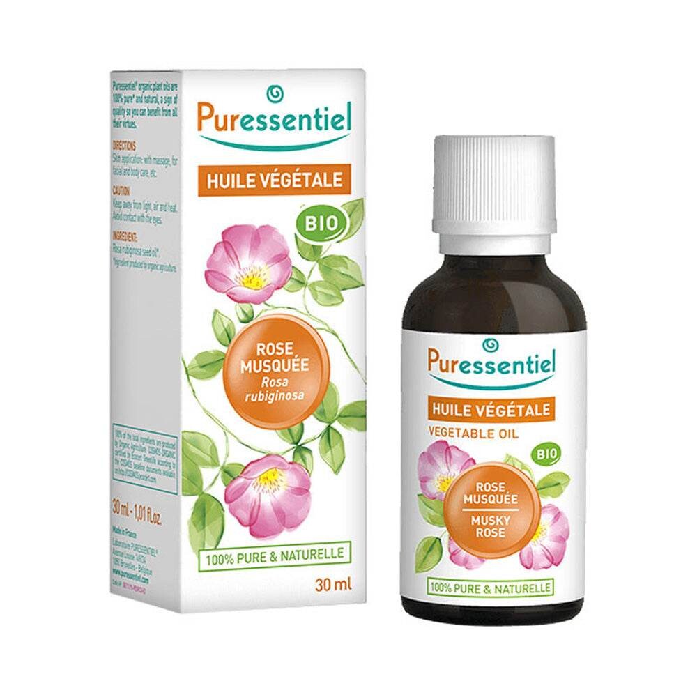 Puressentiel Huile végétale Rose musquée BIO 50 ml Puressentiel Huile végétale Rose musquée BIO 50 ml
